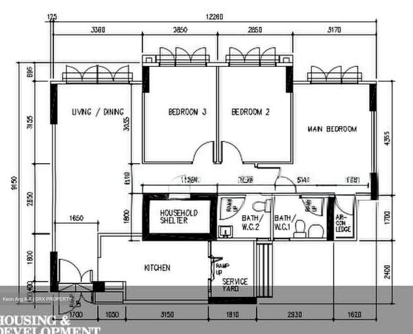 Blk 430B Orchid Spring @ Yishun (Yishun), HDB 4 Rooms #568068811